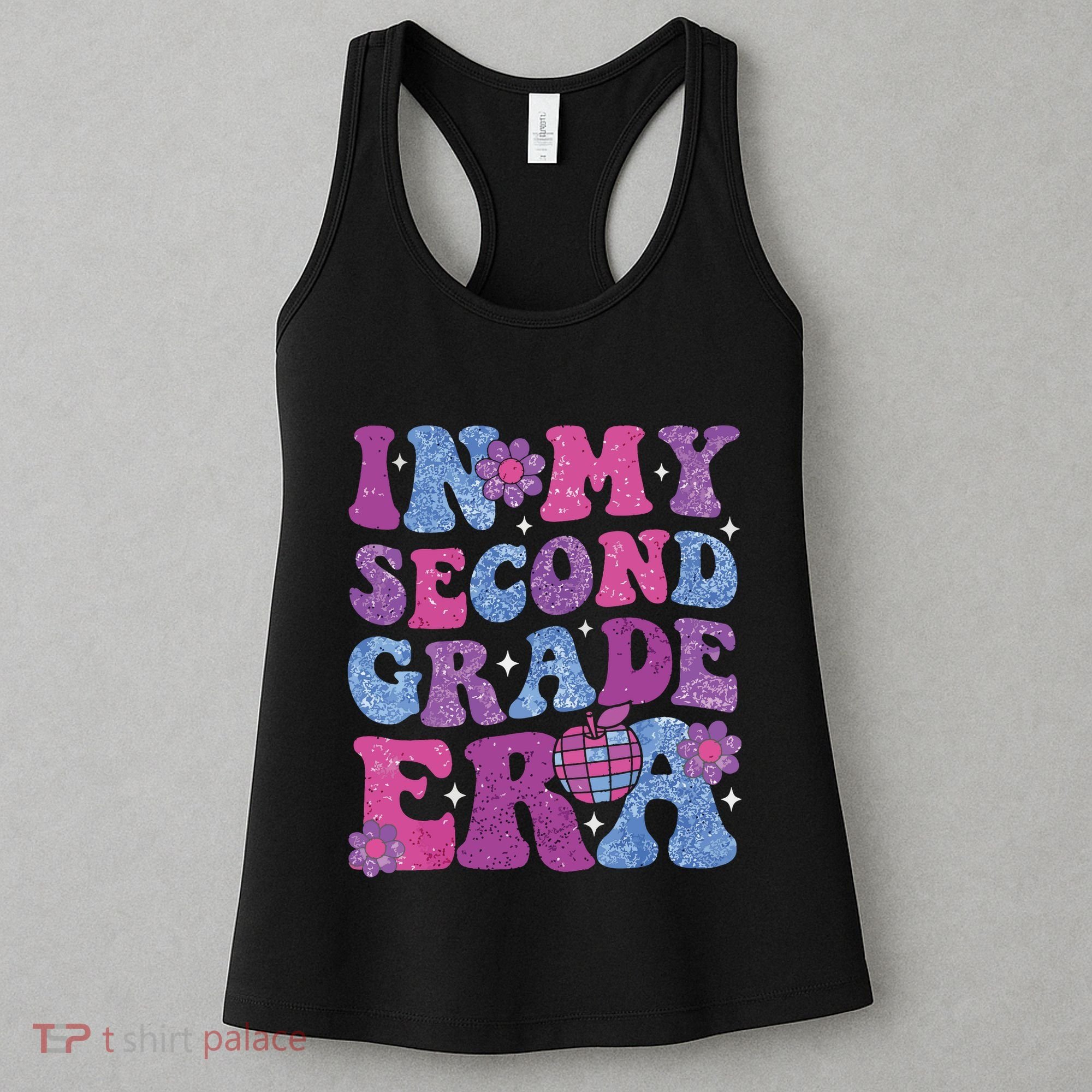 In My Second Grade Era Girl Back To School 2nd Grade Teacher Women's Tank Top
