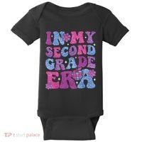 In My Second Grade Era Girl Back To School 2nd Grade Teacher Baby Bodysuit thumb 0