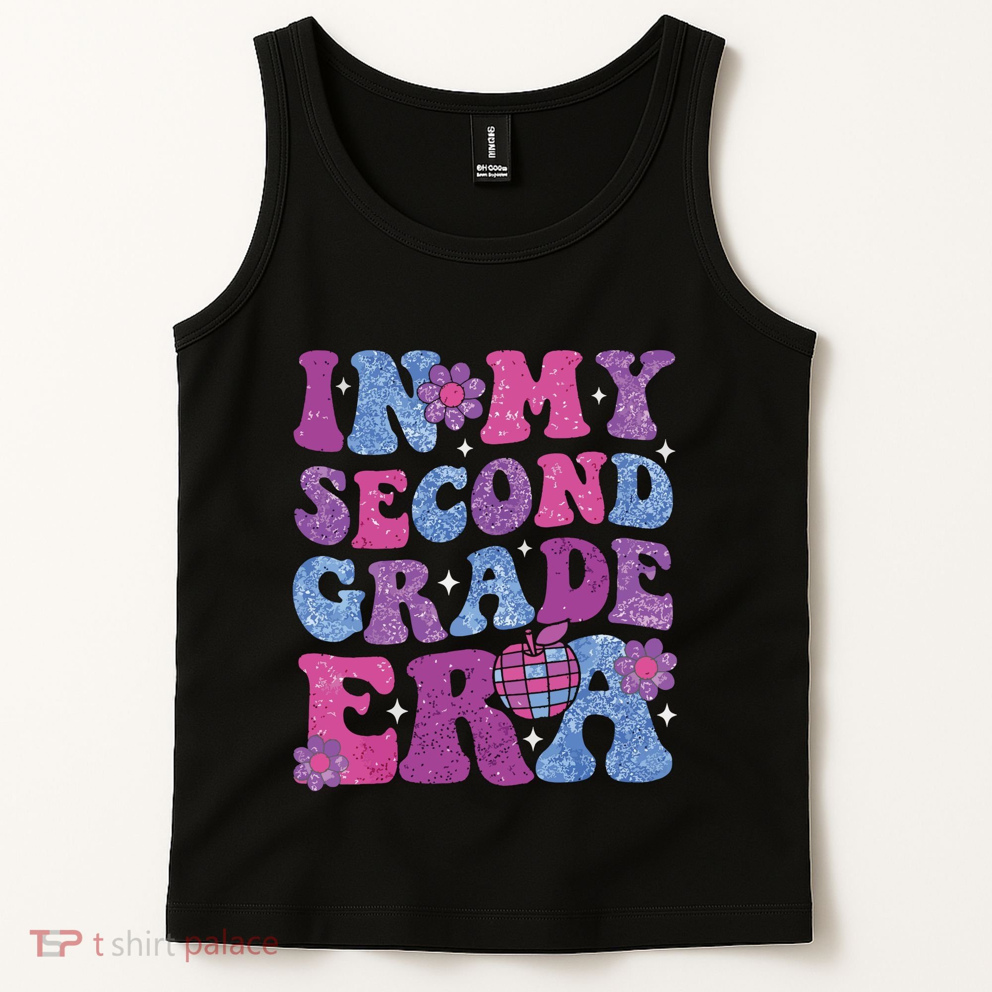 In My Second Grade Era Girl Back To School 2nd Grade Teacher Tank Top