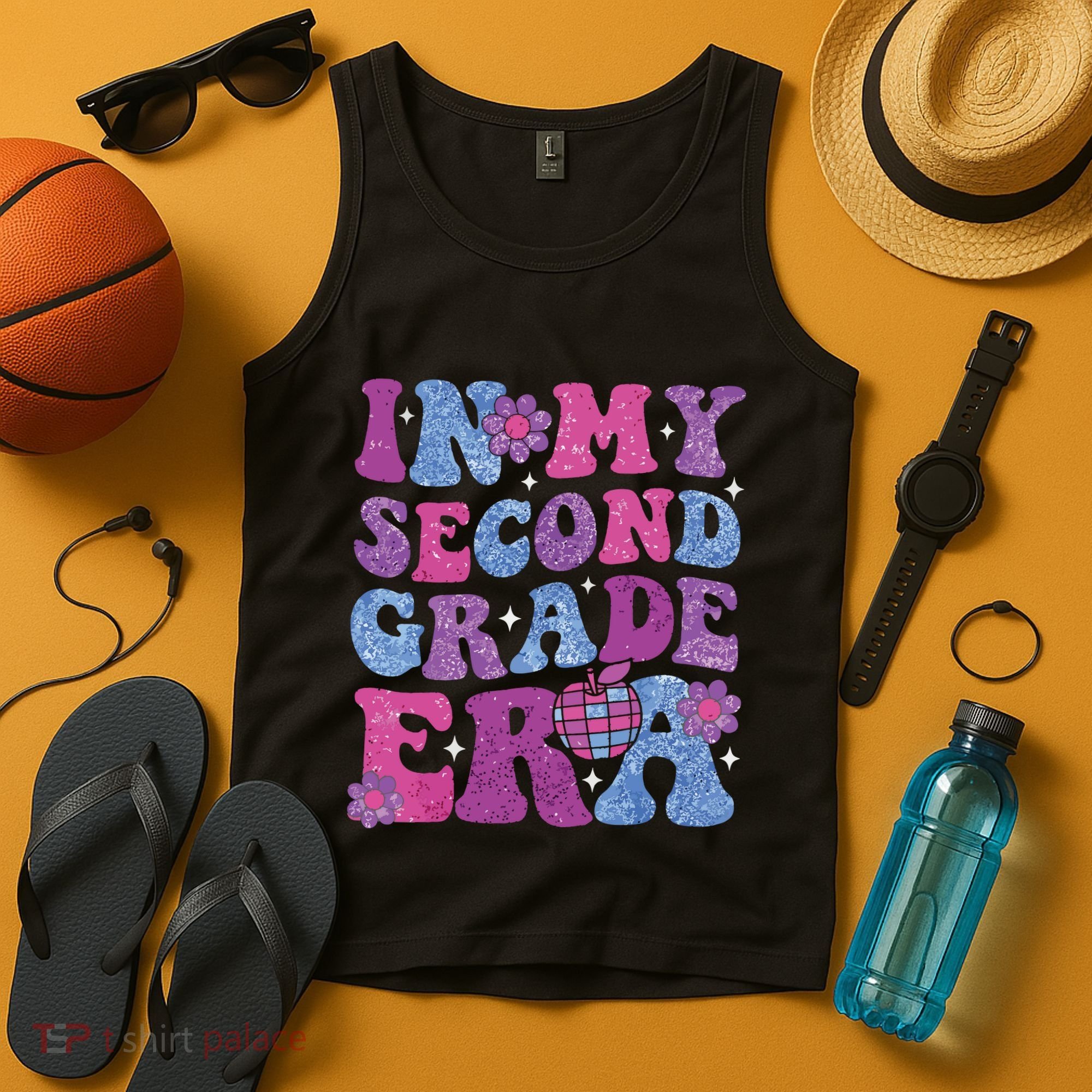 In My Second Grade Era Girl Back To School 2nd Grade Teacher Tank Top