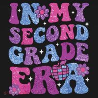 In My Second Grade Era Girl Back To School 2nd Grade Teacher Tank Top thumb 6