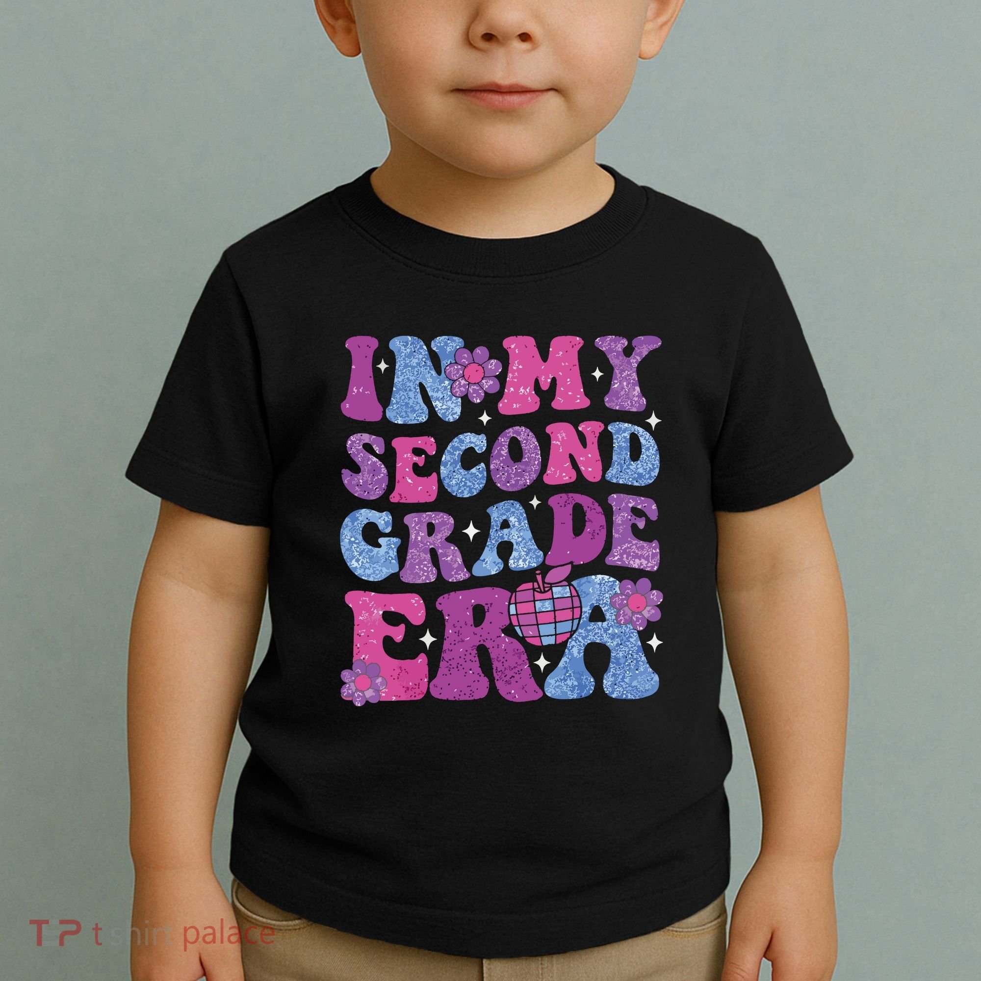 In My Second Grade Era Girl Back To School 2nd Grade Teacher Toddler T-Shirt