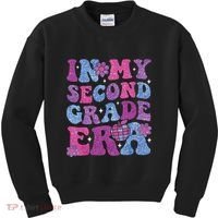 In My Second Grade Era Girl Back To School 2nd Grade Teacher Kids Sweatshirt thumb 0