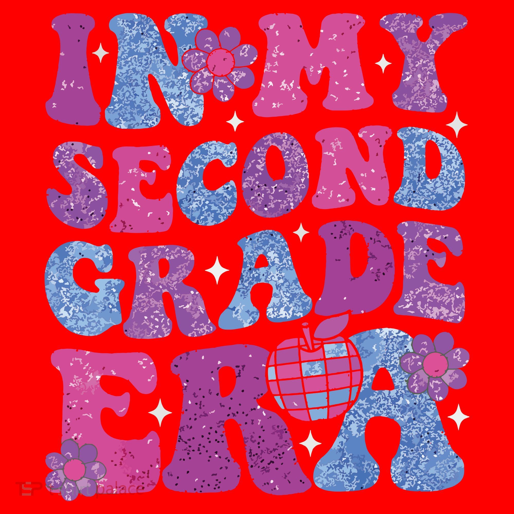 In My Second Grade Era Girl Back To School 2nd Grade Teacher Santa Hat