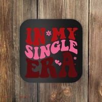 In My Single Era Anti Valentine Groovy Coaster thumb 0
