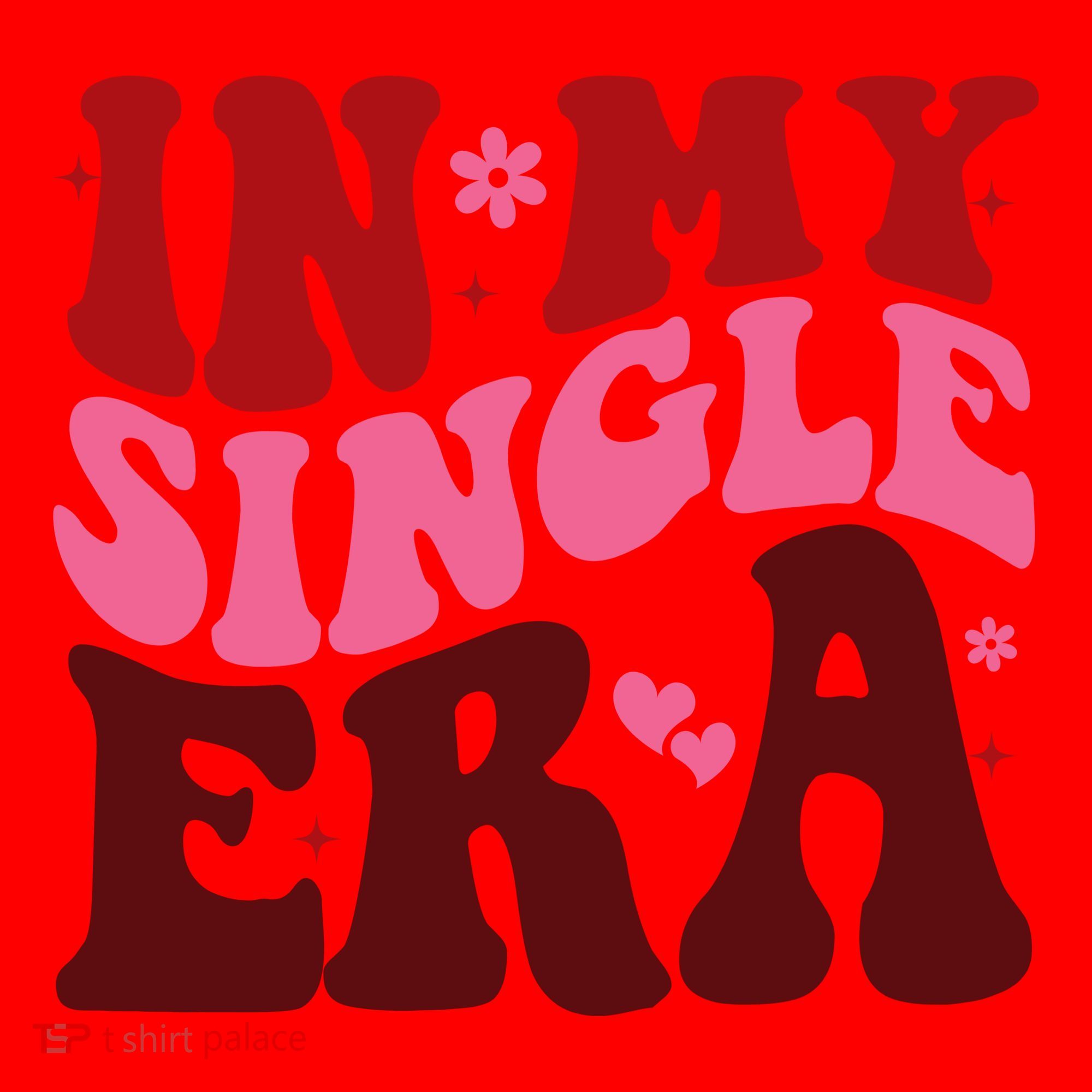 In My Single Era Anti Valentine Groovy Santa Hat