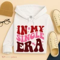 In My Single Era Anti Valentine Groovy Hoodie thumb 4
