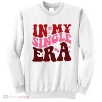 In My Single Era Anti Valentine Groovy Sweatshirt thumb 0