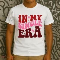In My Single Era Anti Valentine Groovy T-Shirt thumb 3