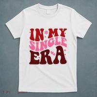 In My Single Era Anti Valentine Groovy T-Shirt thumb 5