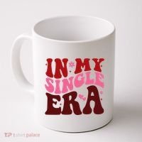 In My Single Era Anti Valentine Groovy Coffee Mug thumb 0