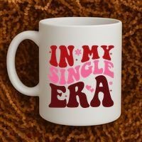 In My Single Era Anti Valentine Groovy Coffee Mug thumb 2