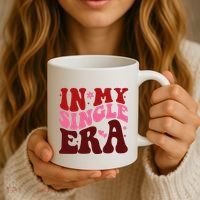 In My Single Era Anti Valentine Groovy Coffee Mug thumb 3