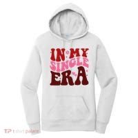 In My Single Era Anti Valentine Groovy Women's Hoodie thumb 0