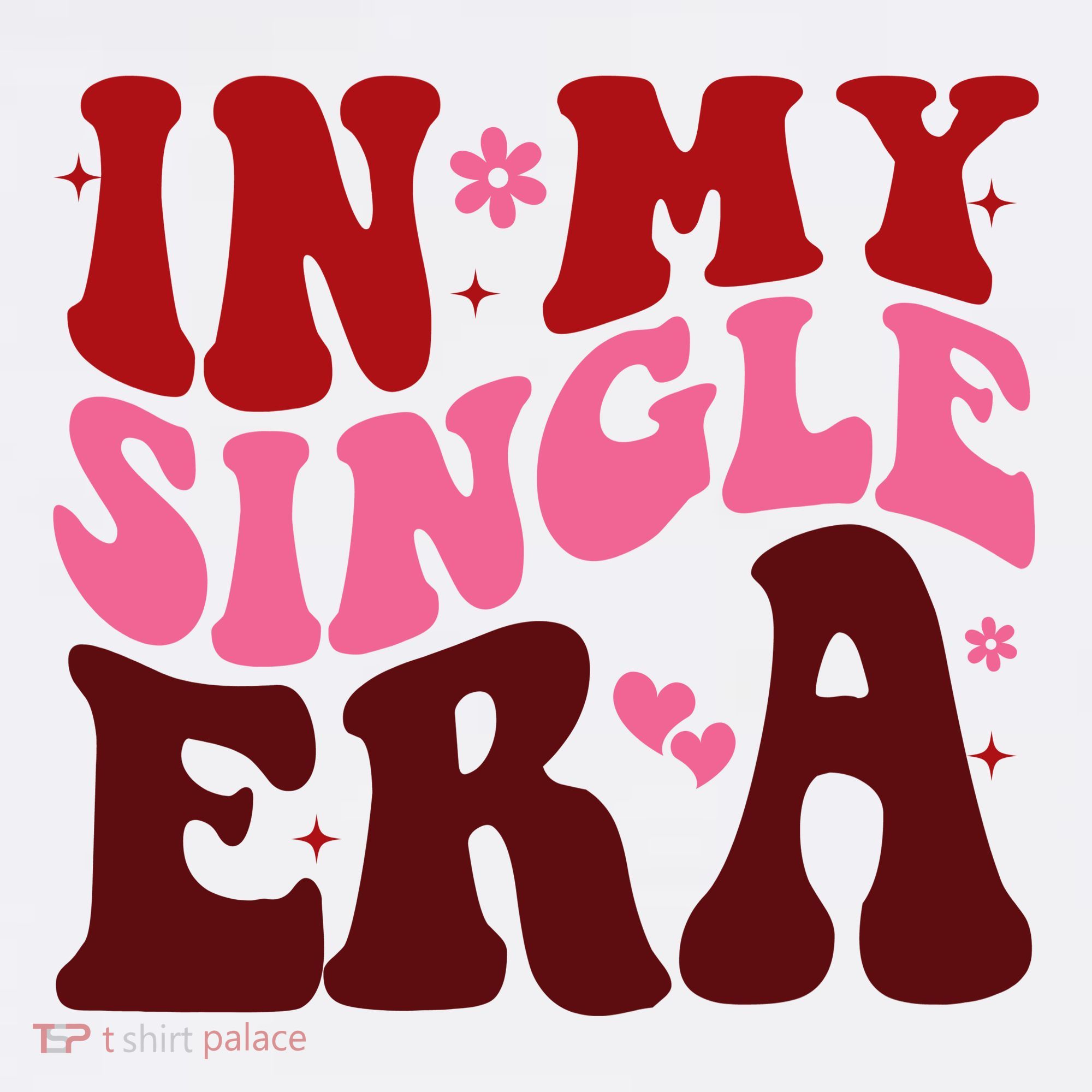 In My Single Era Anti Valentine Groovy Women's Hoodie