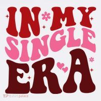 In My Single Era Anti Valentine Groovy Mousepad thumb 1