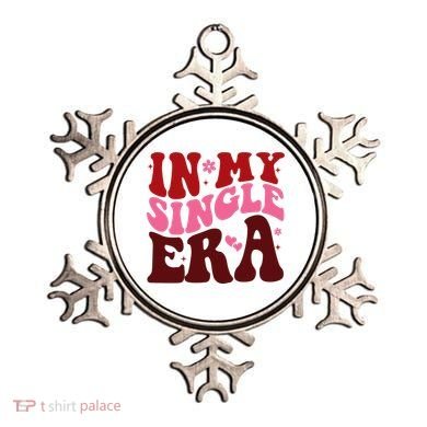In My Single Era Anti Valentine Groovy Ornament