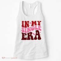 In My Single Era Anti Valentine Groovy Women's Tank Top thumb 0