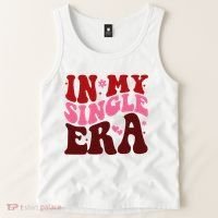 In My Single Era Anti Valentine Groovy Tank Top thumb 2
