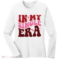 In My Single Era Anti Valentine Groovy Women's Long Sleeve Shirt thumb 0