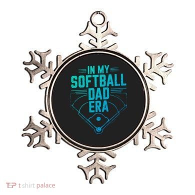 In My Softball Dad Era Softball Team Dad Softball Dads Gift Ornament