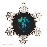 In My Softball Dad Era Softball Team Dad Softball Dads Gift Ornament thumb 0