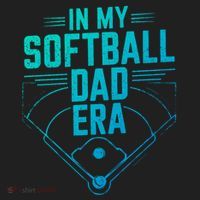 In My Softball Dad Era Softball Team Dad Softball Dads Gift Hat thumb 2