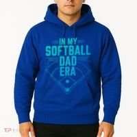 In My Softball Dad Era Softball Team Dad Softball Dads Gift Hoodie thumb 2