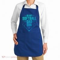 In My Softball Dad Era Softball Team Dad Softball Dads Gift Apron thumb 2