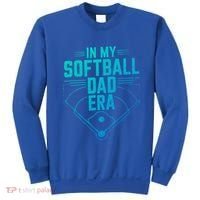 In My Softball Dad Era Softball Team Dad Softball Dads Gift Sweatshirt thumb 0