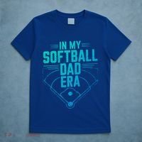In My Softball Dad Era Softball Team Dad Softball Dads Gift T-Shirt thumb 5