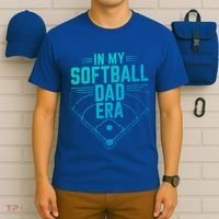 In My Softball Dad Era Softball Team Dad Softball Dads Gift T-Shirt thumb 6