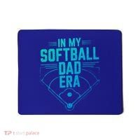 In My Softball Dad Era Softball Team Dad Softball Dads Gift Mousepad thumb 0