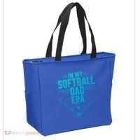 In My Softball Dad Era Softball Team Dad Softball Dads Gift Tote Bag thumb 2