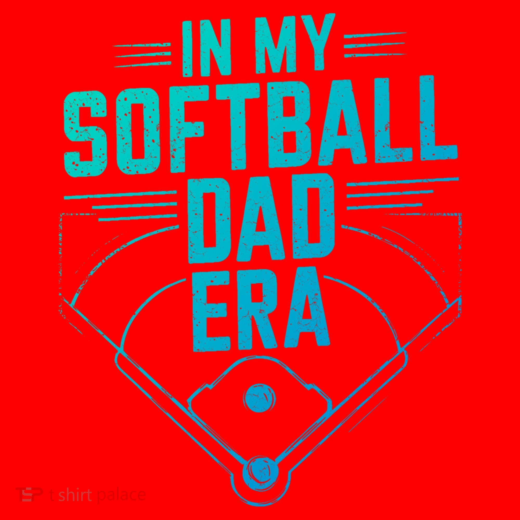 In My Softball Dad Era Softball Team Dad Softball Dads Gift Santa Hat