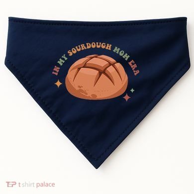 In My Sourdough Mom Era Baking Mom Mother’S Day Bread Baker USA-Made Doggie Bandana