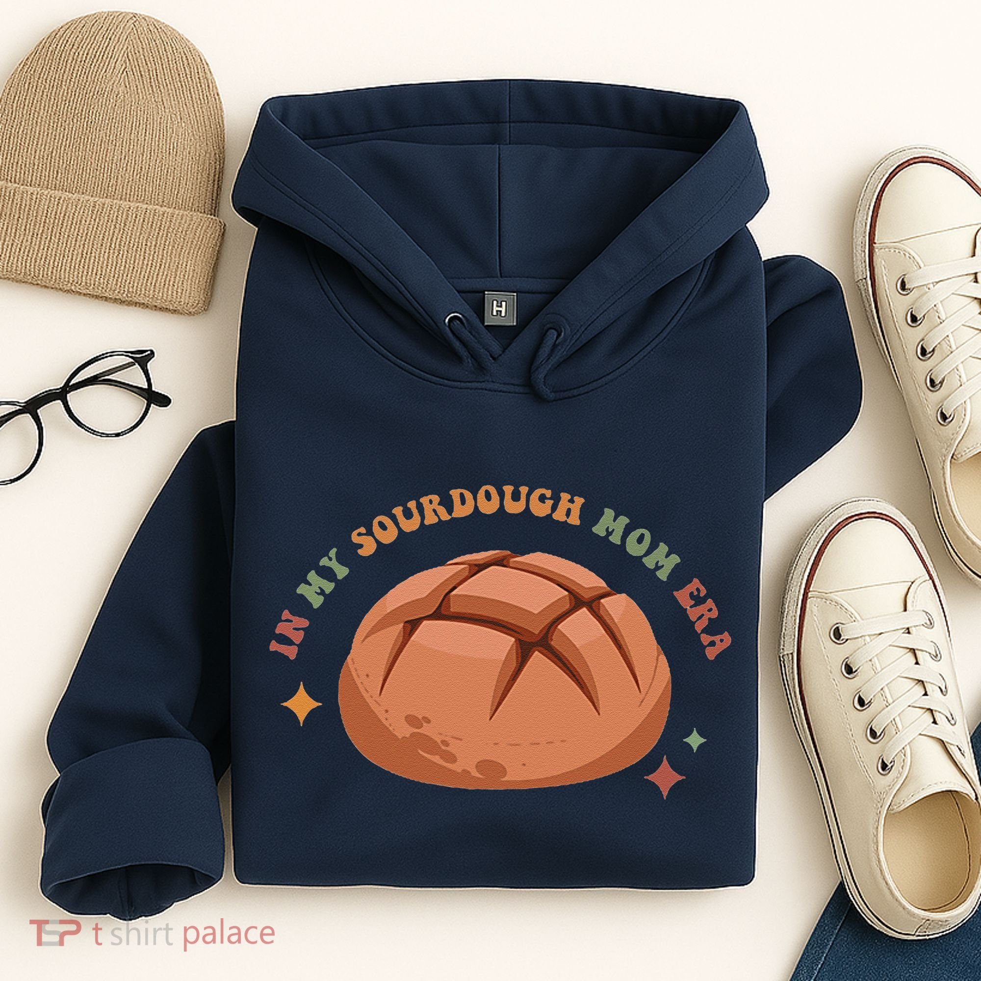 In My Sourdough Mom Era Baking Mom Mother’S Day Bread Baker Hoodie