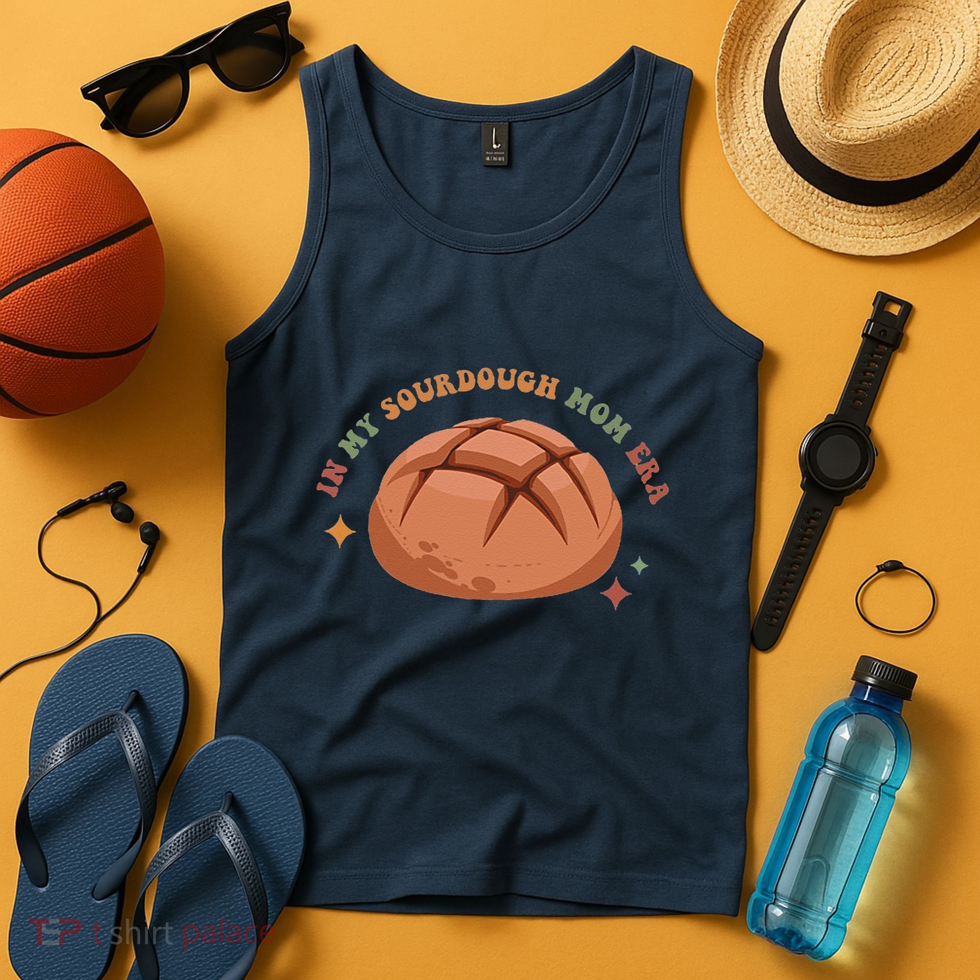 In My Sourdough Mom Era Baking Mom Mother’S Day Bread Baker Tank Top