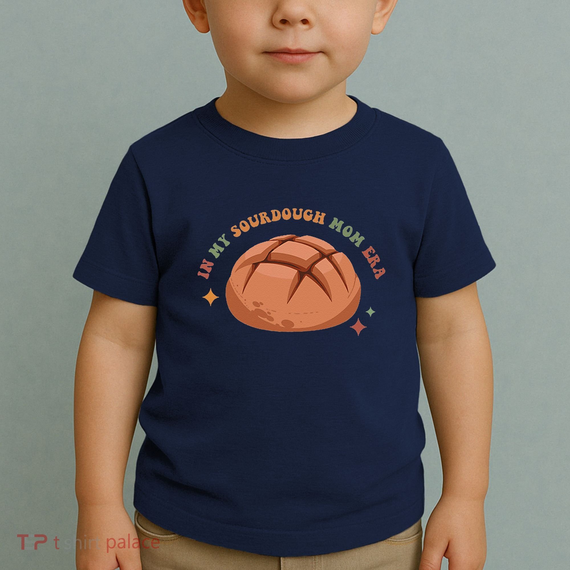 In My Sourdough Mom Era Baking Mom Mother’S Day Bread Baker Toddler T-Shirt