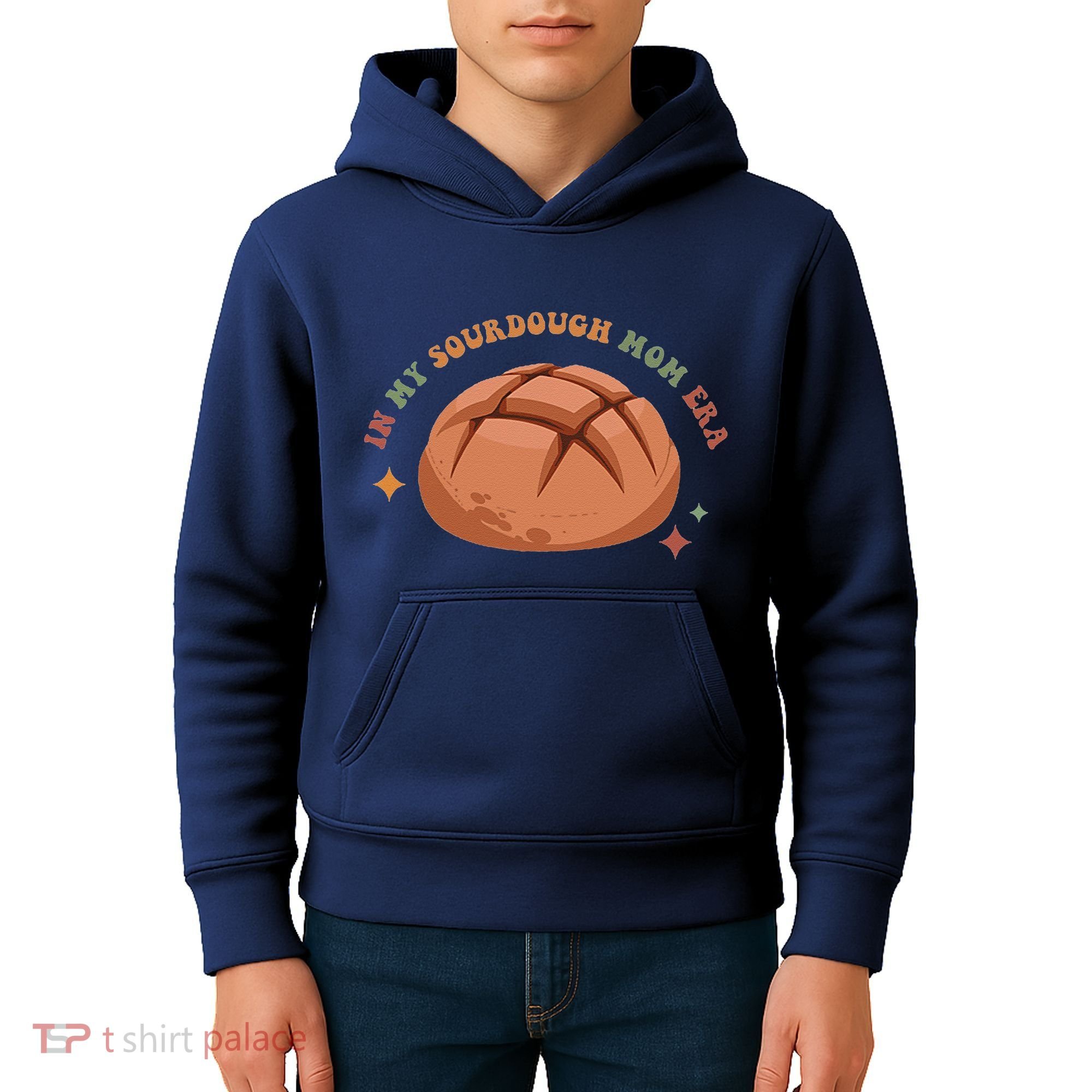 In My Sourdough Mom Era Baking Mom Mother’S Day Bread Baker Kids Hoodie