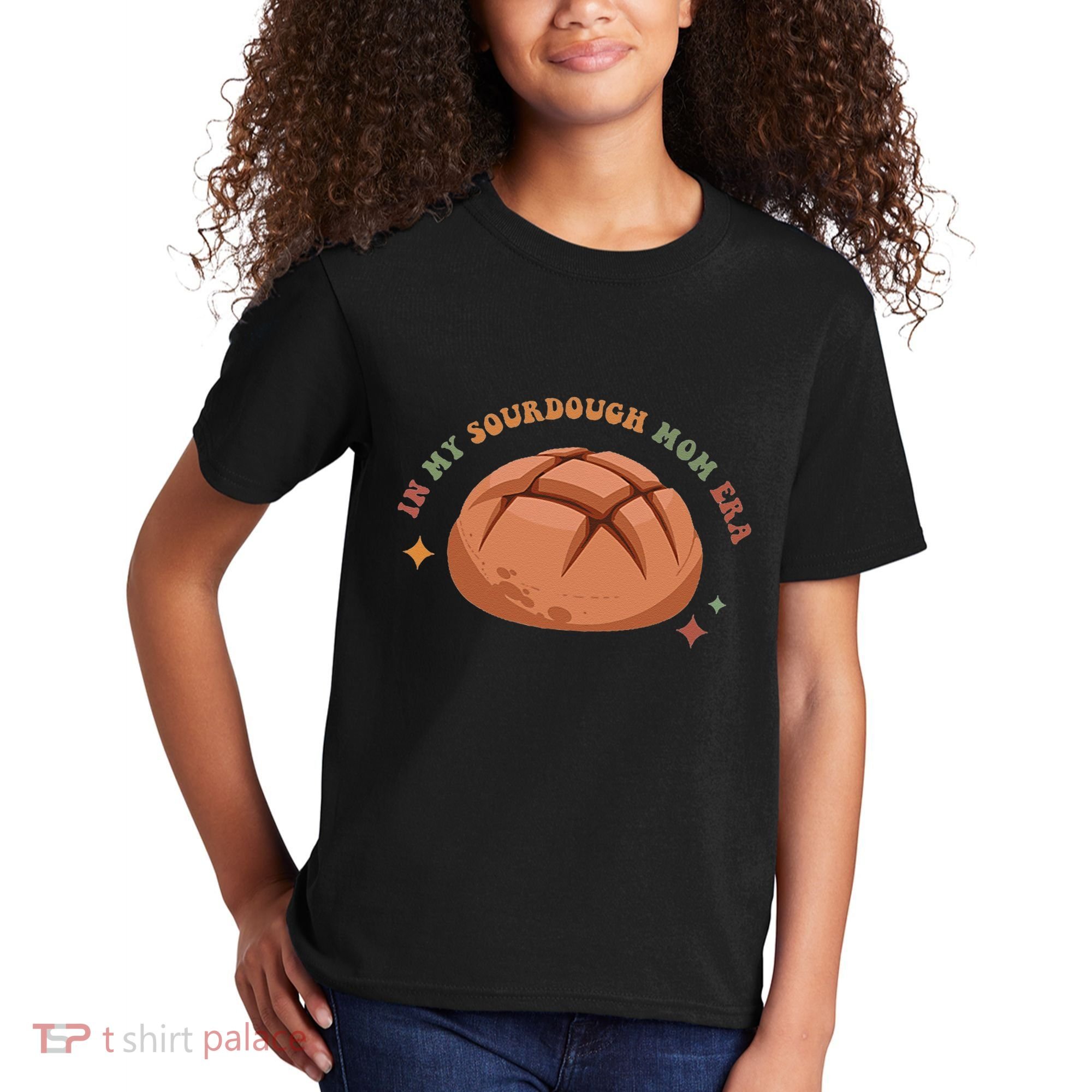 In My Sourdough Mom Era Baking Mom Mother’S Day Bread Baker Kids T-Shirt