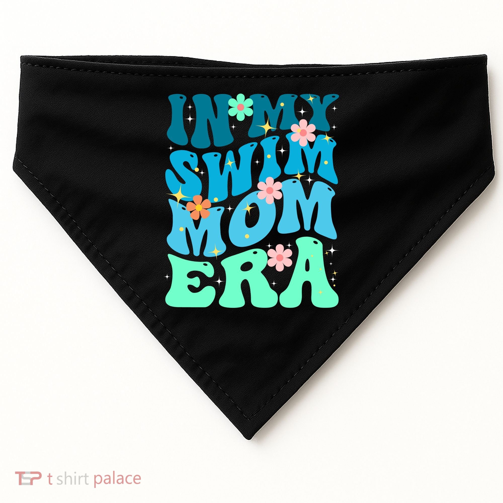 In My Swim Mom Era USA-Made Doggie Bandana