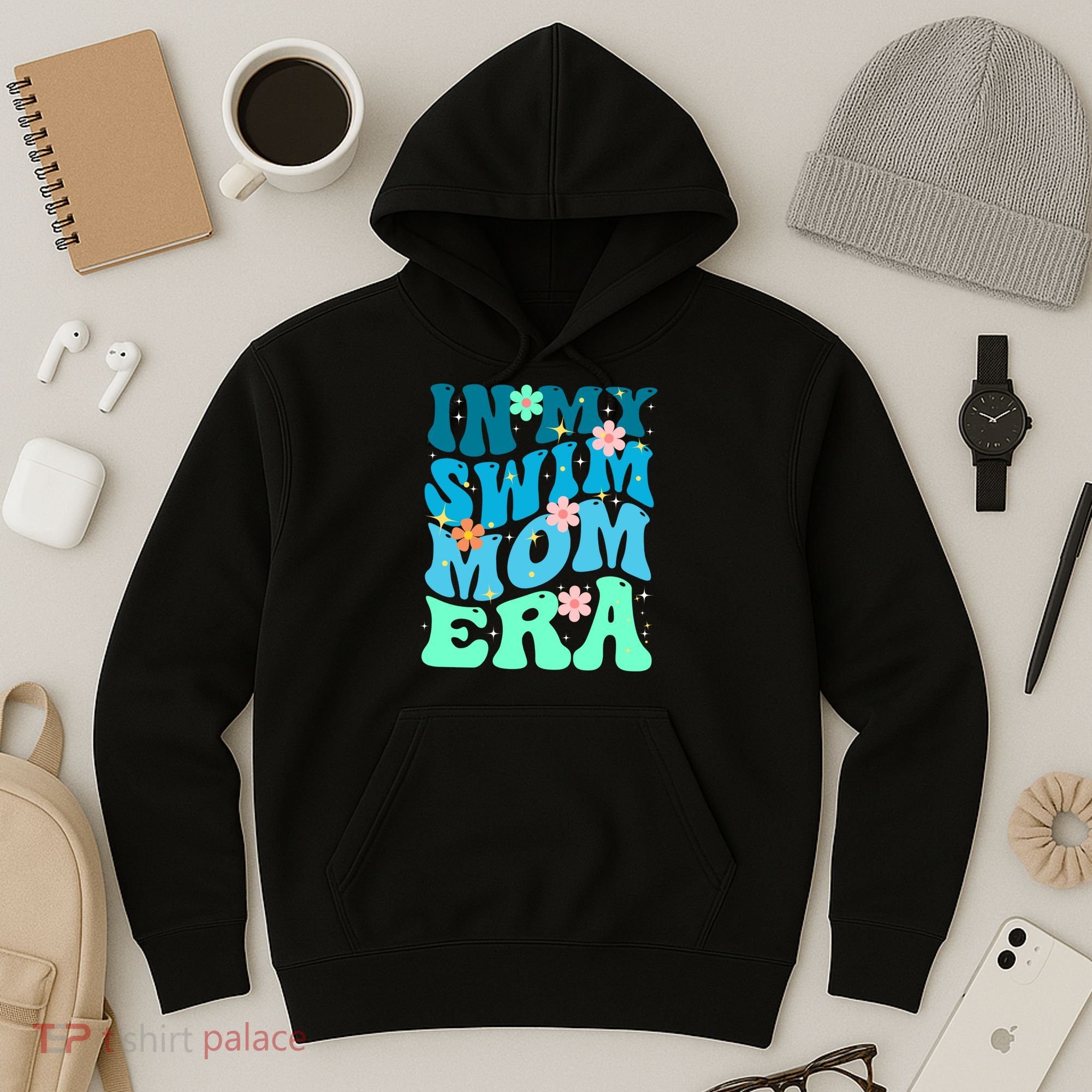 In My Swim Mom Era Hoodie