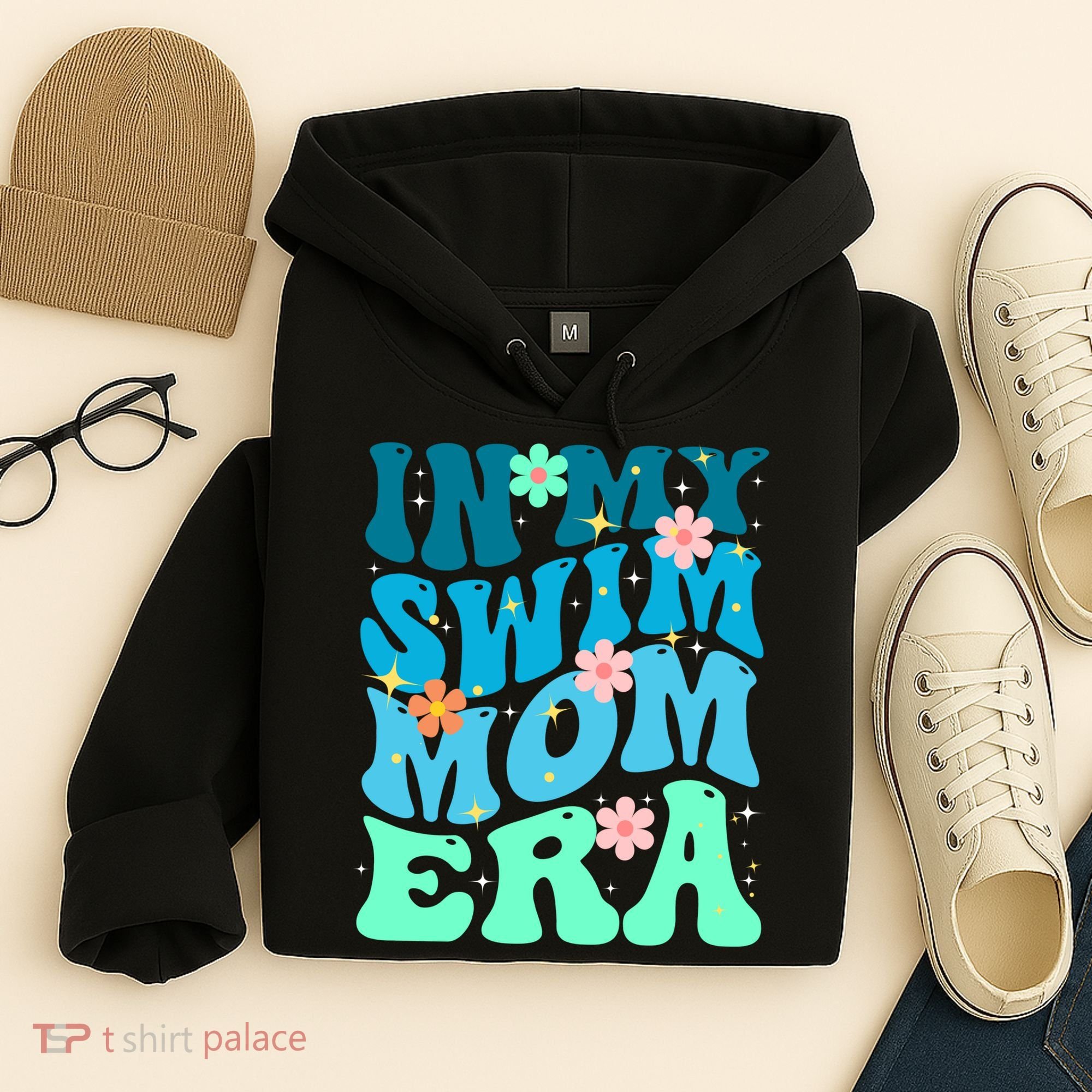 In My Swim Mom Era Hoodie