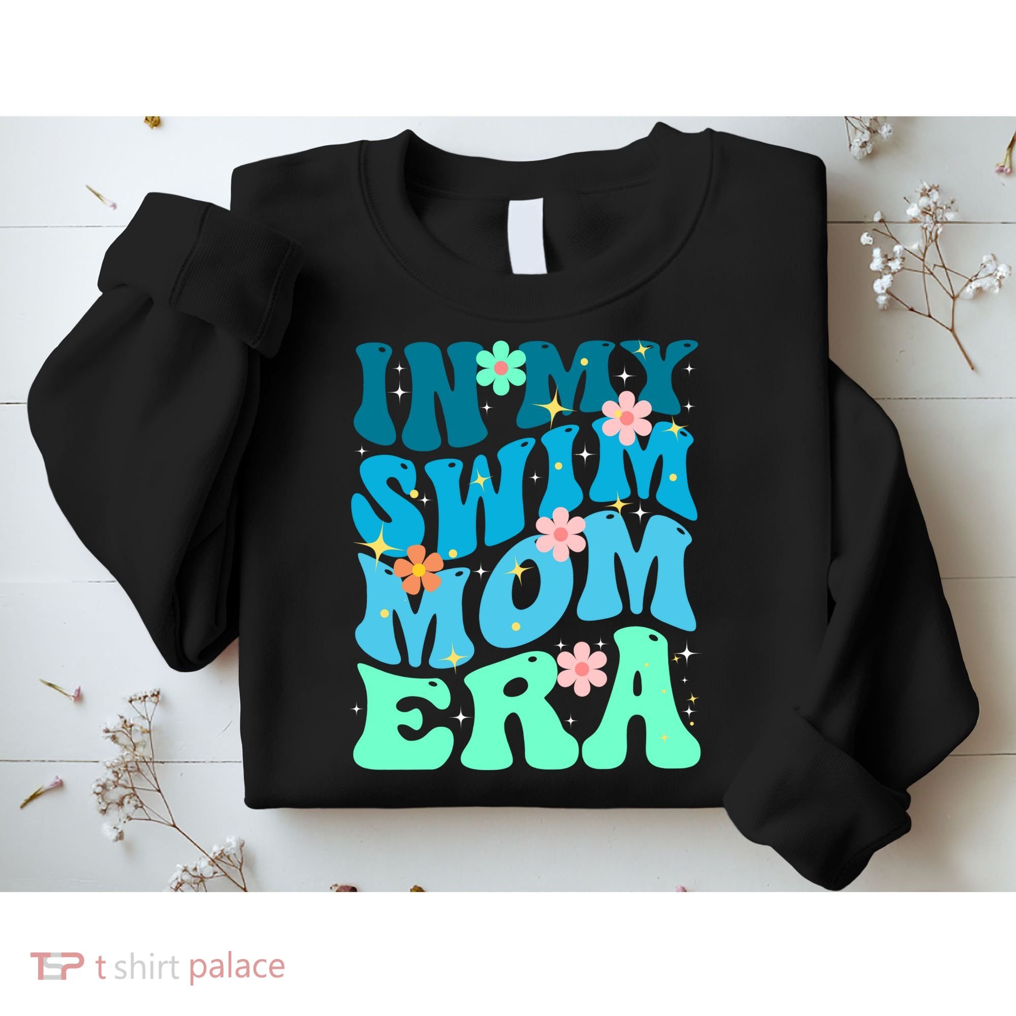 In My Swim Mom Era Sweatshirt
