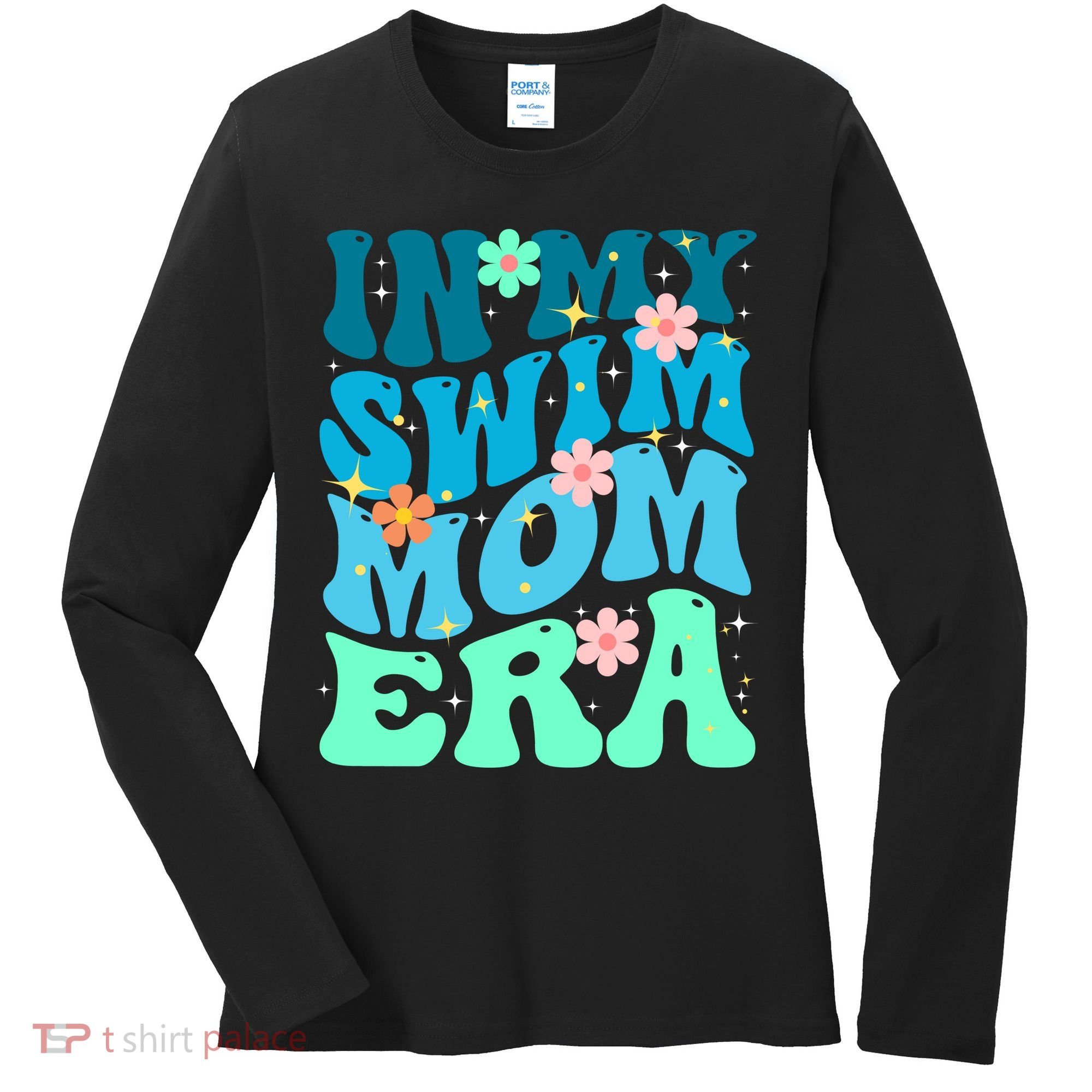 In My Swim Mom Era Women's Long Sleeve Shirt