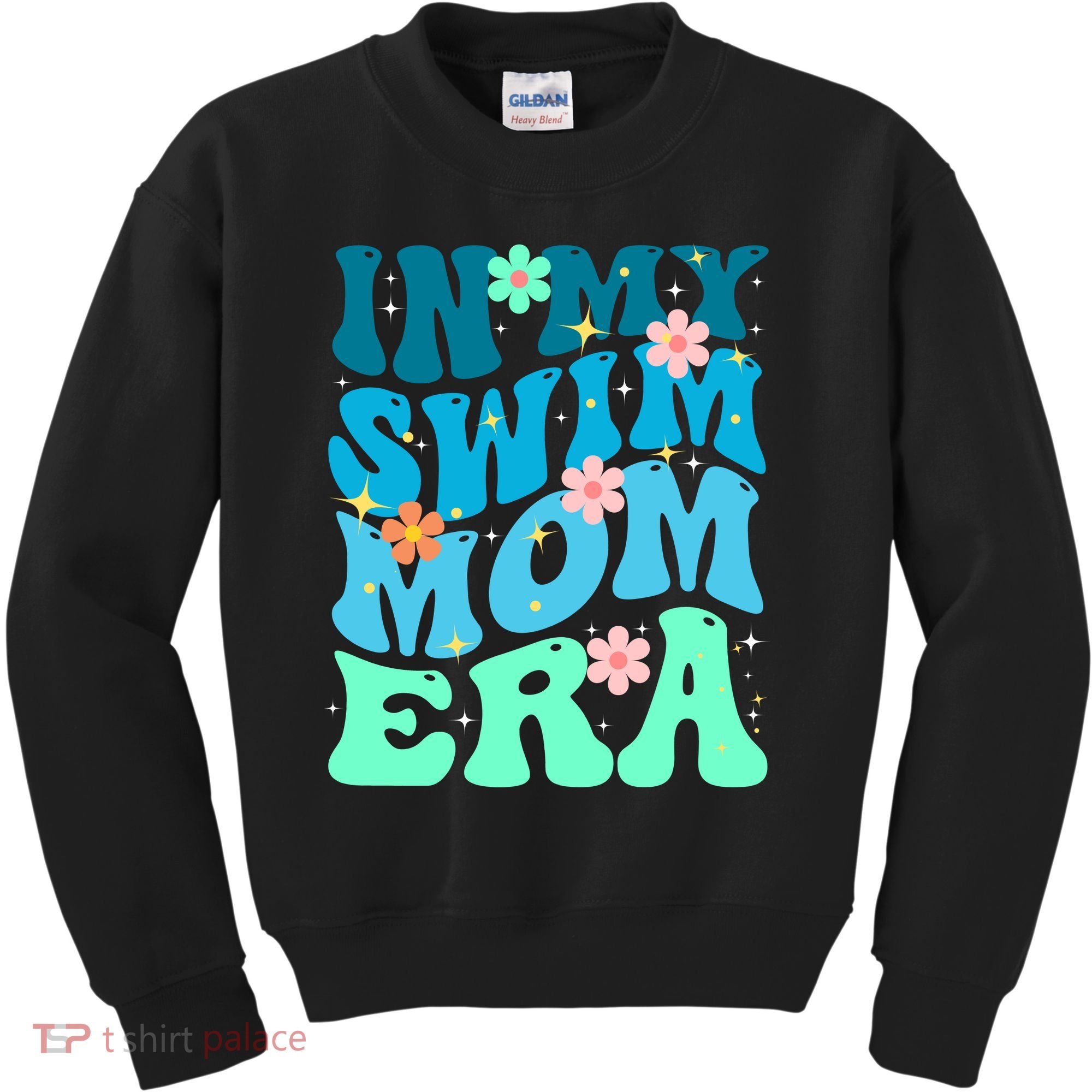 In My Swim Mom Era Kids Sweatshirt