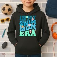 In My Swim Mom Era Kids Hoodie thumb 2