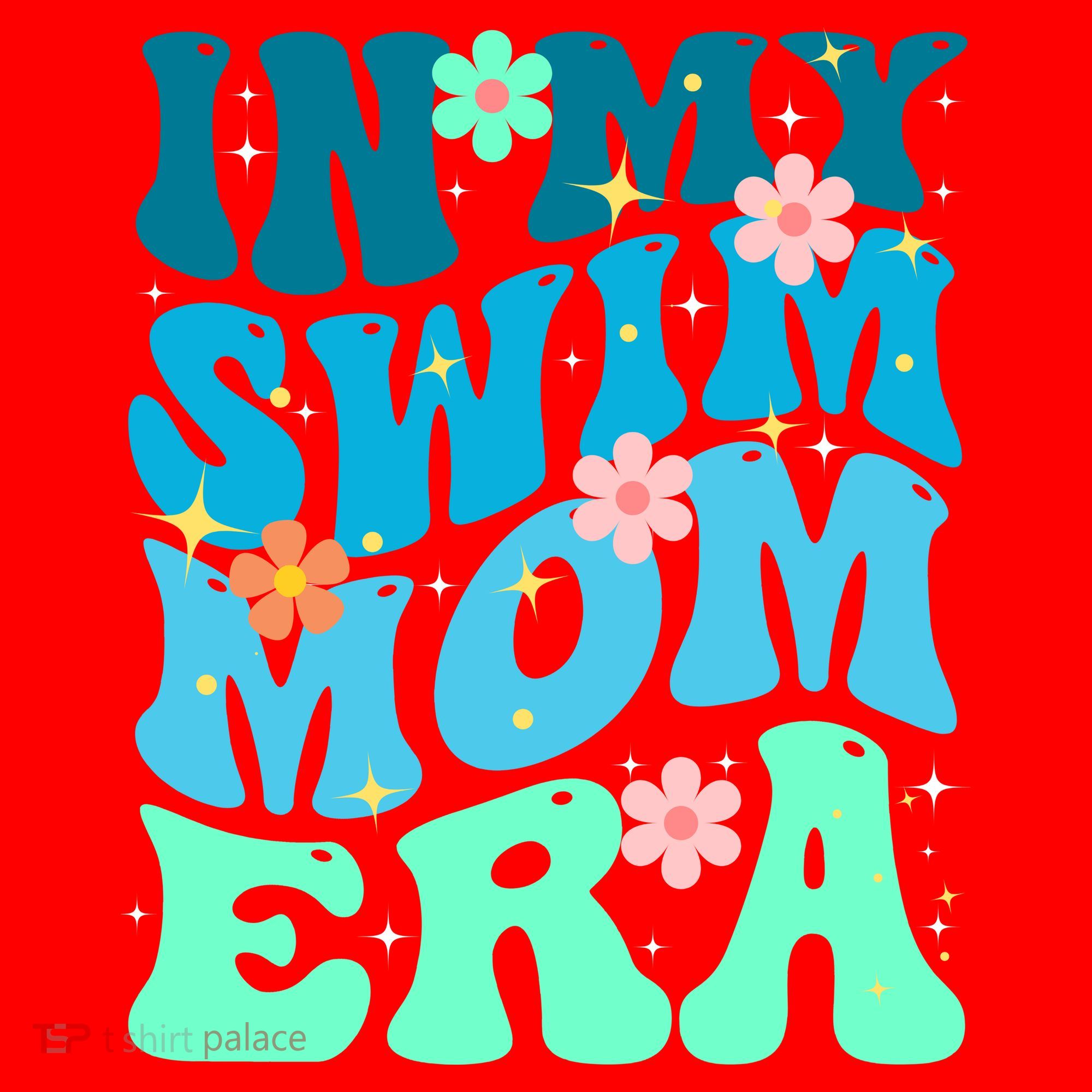 In My Swim Mom Era Santa Hat