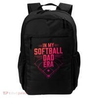 In My Softball Dad Era Softball Team Dad Softball Dads Gift Backpack thumb 0